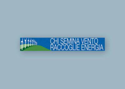 Ideazione grafica e claim del banner per Ciesse Energia, società per l'installazione di pale eoliche