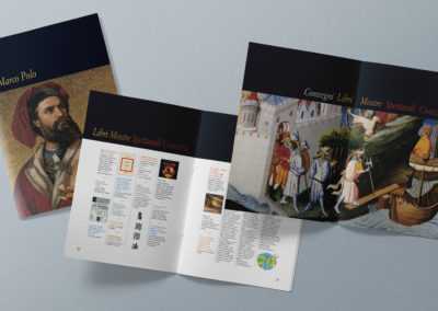 Progetto grafico e realizzazione della brochure per i 750 anni dalla nascita di Marco Polo