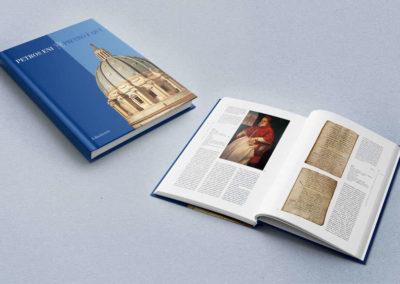 Grafica e impaginazione del volume Petros Eni, per i 500 anni della fabbrica di San Pietro, editore Edindustria