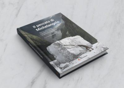 Progetto grafico e impaginazione del libro di "Il peccato di Michelangelo", Edizioni Sabinae