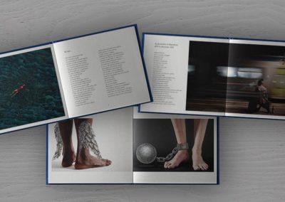 Progetto grafico e impaginazione del libro di poesie di Antonella Albano