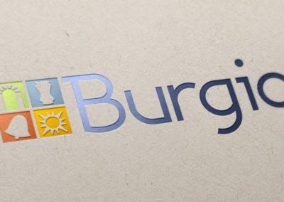 Ideazione del logo per la località siciliana Burgio