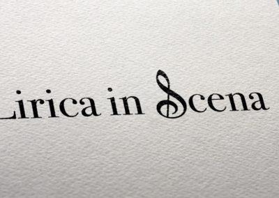Ideazione del logo per Lirica in scena