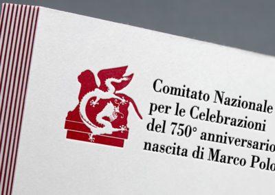 Ideazione del logo per il Comitato Nazionale per le Celebrazioni del 750° anniversario della nascita di Marco Polo