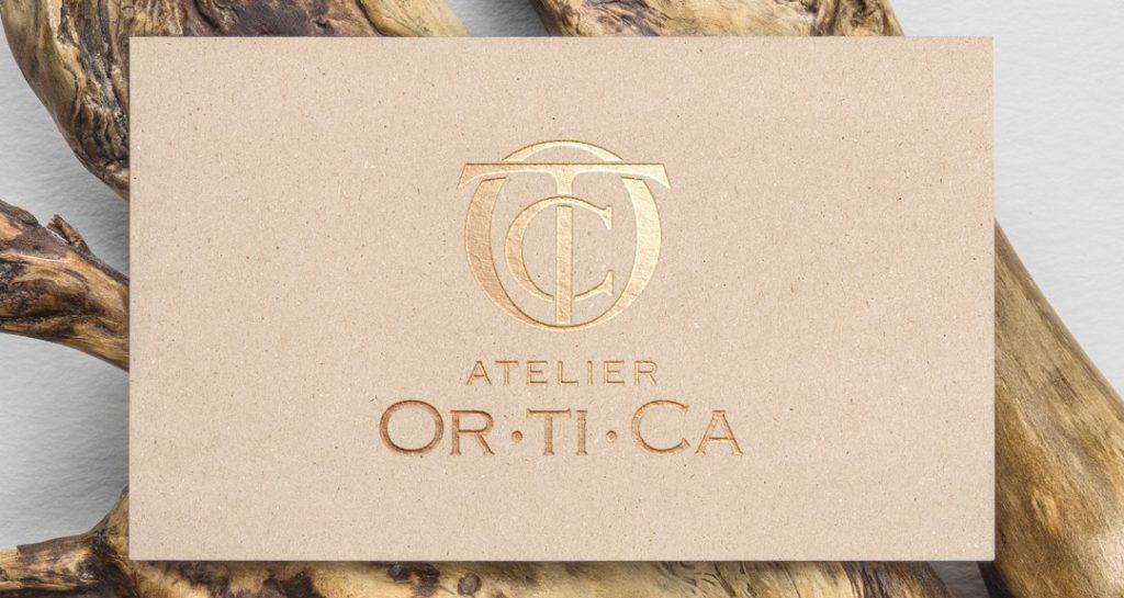 Ideazione del logo per l'atelier Ortica