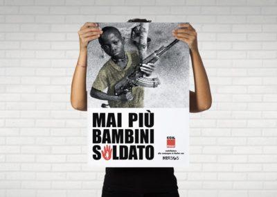 Ideazione grafica della locandina per la ONG Intersos