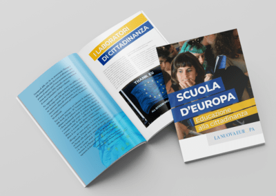 Progetto grafico e realizzazione della brochure per La Nuova Europa