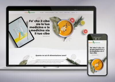 Web design e realizzazione tecnica del sito Nutri Answers