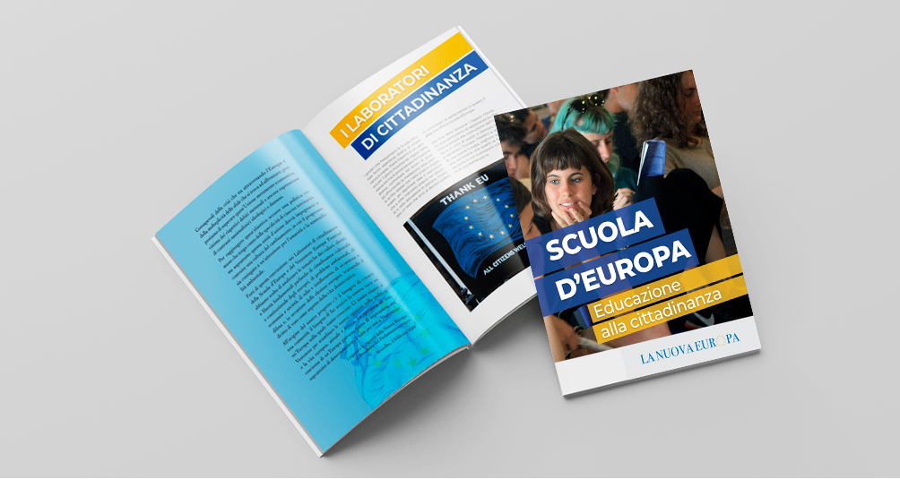 Design dell brochure per l’Associazione La Nuova Europa