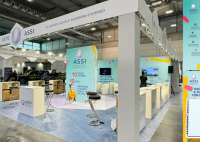 Grafica per la fiera per le Scuole superiori di Ateneo