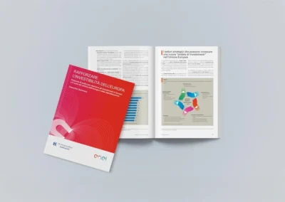 Progettazione grafica e impaginazione del Report Enel spa