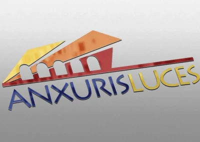 Ideazione del logo per lo spettacolo di luci presso il tempio di Giove Anxur a Terracina